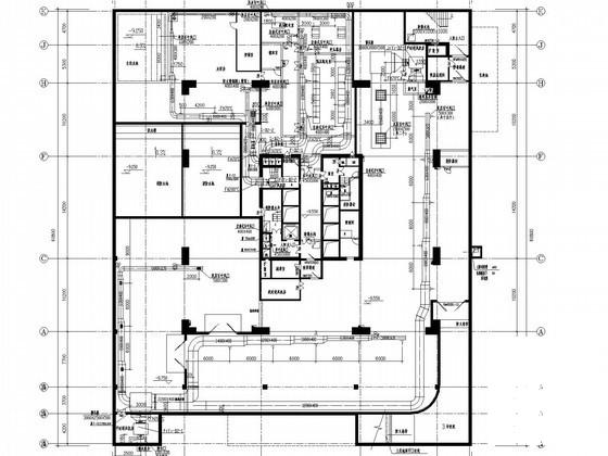 26层商业办公楼空调通风及防排烟系统设计CAD施工图纸（模块化风冷机组含人防设计） - 3