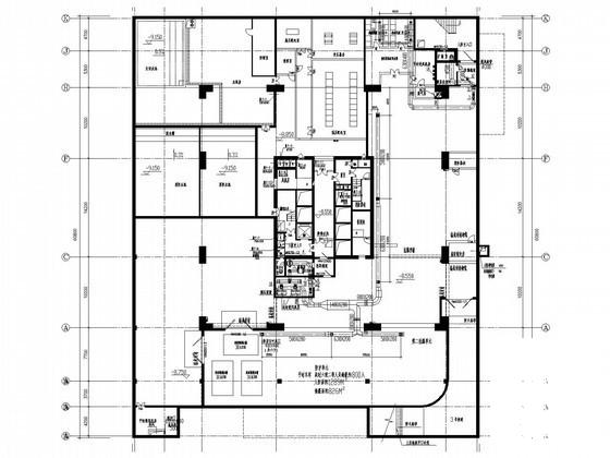26层商业办公楼空调通风及防排烟系统设计CAD施工图纸（模块化风冷机组含人防设计） - 4