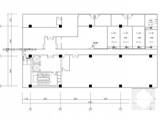 9层办公楼空调通风系统设计CAD施工图纸 - 4