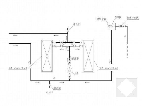 9层办公楼空调通风系统设计CAD施工图纸 - 5