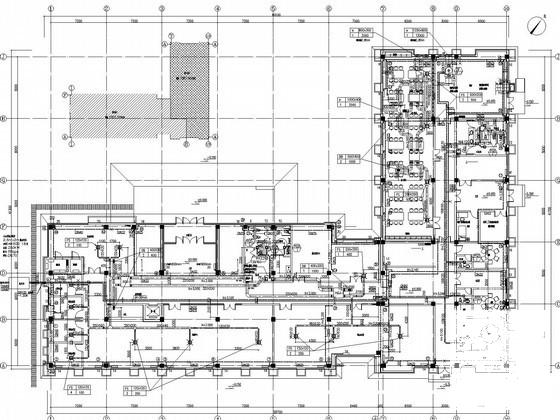 3层办公楼空调通风及防排烟系统设计CAD施工图纸（采暖设计）(钢结构制造) - 1