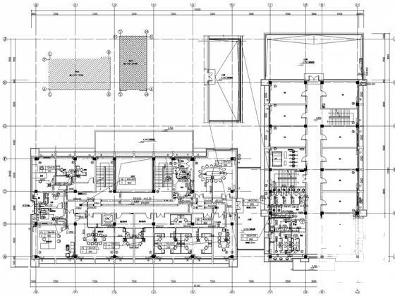 3层办公楼空调通风及防排烟系统设计CAD施工图纸（采暖设计）(钢结构制造) - 3