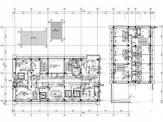 3层办公楼空调通风及防排烟系统设计CAD施工图纸（采暖设计）(钢结构制造) - 4