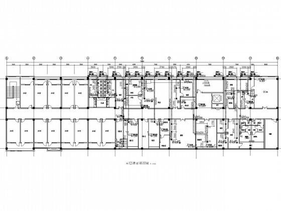 药厂综合办公楼空调通风消防系统设计CAD施工图纸（洁净空调） - 1