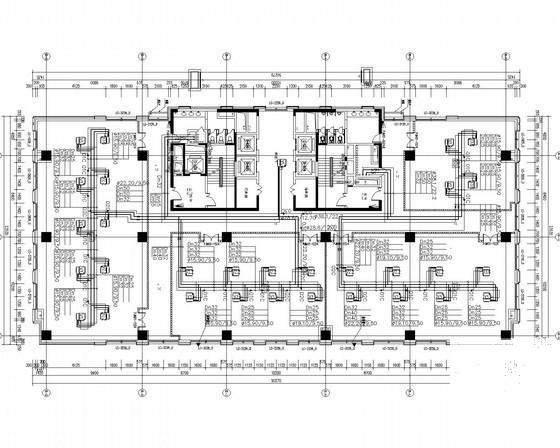 高层商业办公楼空调通风系统设计CAD施工图纸 - 2