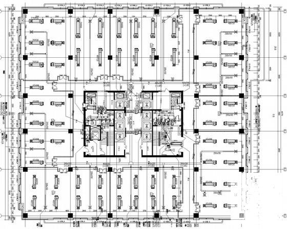 高层商业办公楼空调通风系统设计CAD施工图纸 - 3