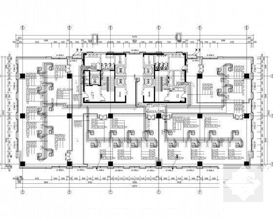 高层商业办公楼空调通风系统设计CAD施工图纸 - 4