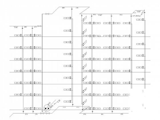 多层行政办公楼采暖系统设计CAD施工图纸（给排水设计）(集中供热锅炉房) - 2