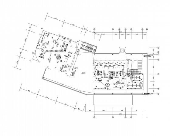 3层商务办公楼强弱电CAD施工图纸 - 2