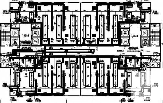 24层高层商务楼暖通空调及防排烟设计CAD施工图纸 - 5