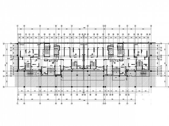 30层住宅楼建筑采暖通风CAD施工图纸（消防系统） - 1