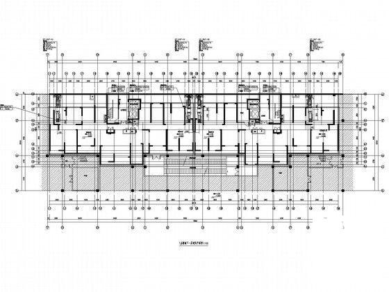 30层住宅楼建筑采暖通风CAD施工图纸（消防系统） - 4