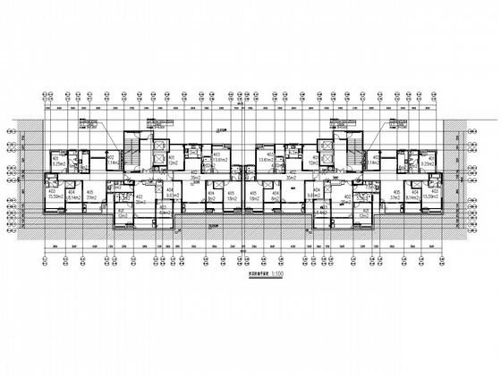 30层住宅楼建筑采暖通风CAD施工图纸（消防系统） - 5