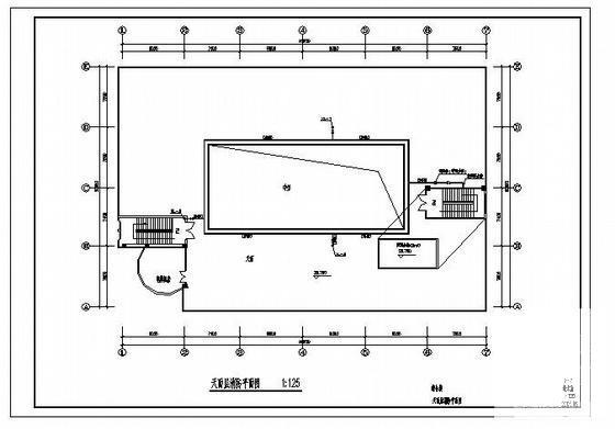 6层酒店消防喷淋CAD施工图纸(建筑面积) - 2