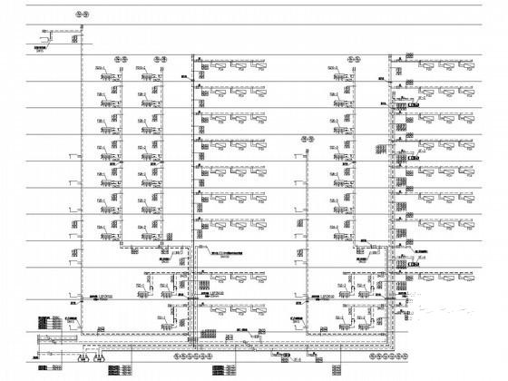 医院综合楼空调采暖通风及排烟系统设计CAD施工图纸（甲级院设计）(螺杆式冷水机组) - 3