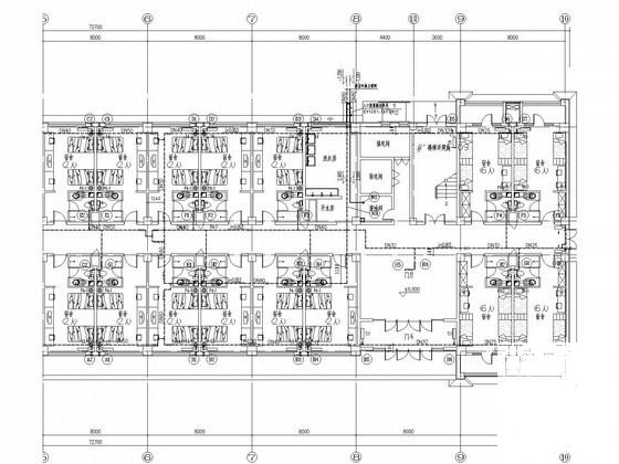 国内物流快递运营中心采暖通风排烟系统设计CAD施工图纸 - 2