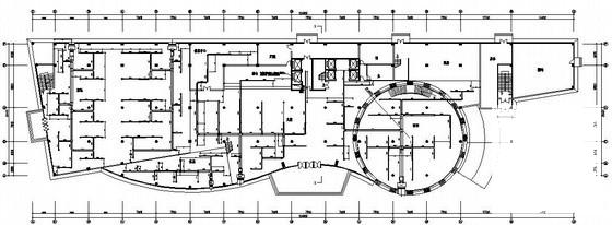 18层商务酒店空调设计CAD施工图纸 - 1