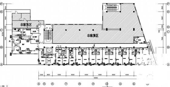 快捷酒店通风设计CAD施工图纸 - 2