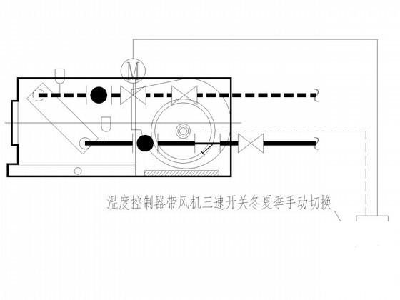 酒店办公综合楼暖通空调设计CAD施工图纸(平面布置图) - 3