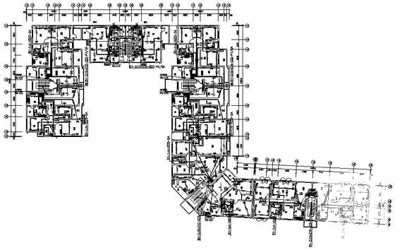 上5层住宅楼工程电气CAD施工图纸（3号） - 2