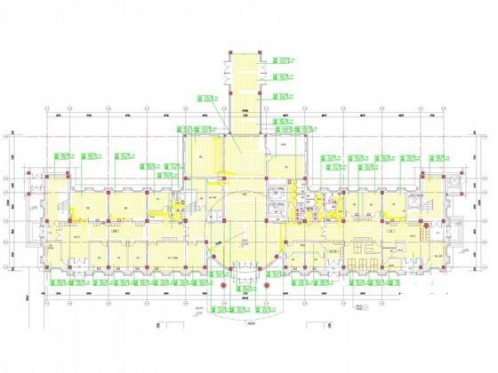 多层医院系列建筑采暖通风及防排烟系统设计CAD施工图纸 - 1