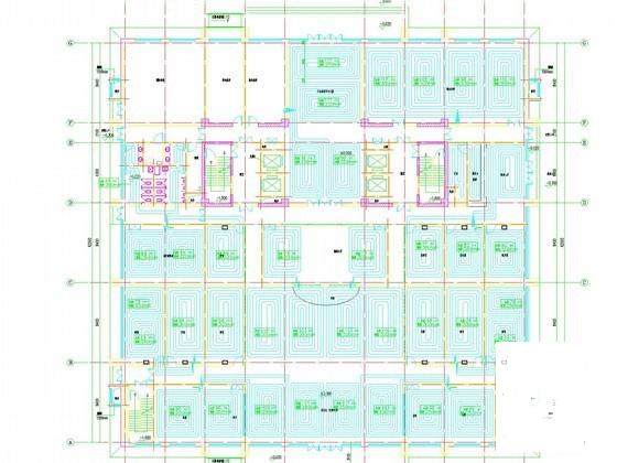 高层商娱办公综合楼采暖通风及防排烟系统设计CAD施工图纸（大院出品） - 1