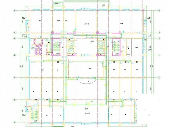 高层商娱办公综合楼采暖通风及防排烟系统设计CAD施工图纸（大院出品） - 3