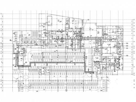 10层酒店建筑空调通风及防排烟系统设计CAD施工图纸（冷热源系统）(离心式冷水机组) - 2