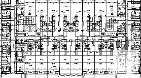 酒店会所采暖通风及防排烟CAD施工图纸设计 - 3