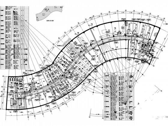 12层酒店空调通风及防排烟系统设计CAD施工图纸（机房设计） - 1