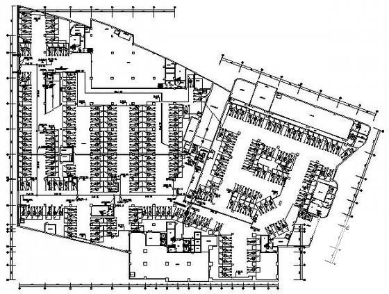 酒店地下停车场管理系统电气CAD图纸 - 1