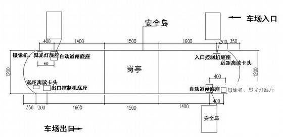 酒店地下停车场管理系统电气CAD图纸 - 4