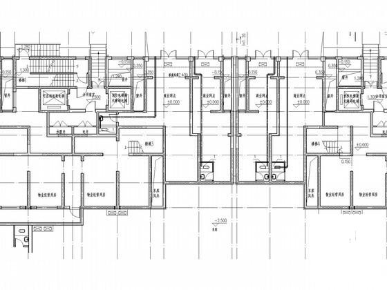 高层商住综合楼采暖通风CAD施工图纸(人防设计) - 4