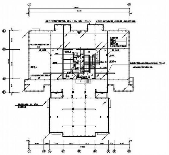 地上30层花园小区住宅楼电气CAD施工图纸（一级负荷） - 4