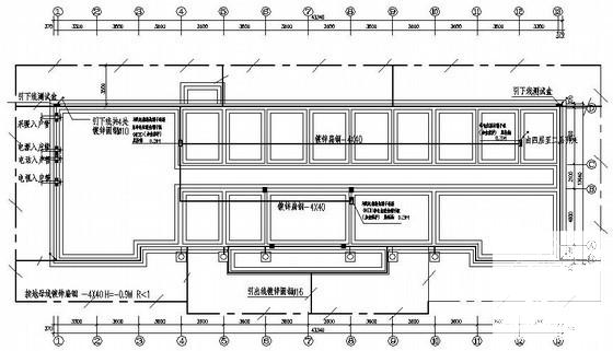 农场地上4层办公楼电气CAD施工图纸（三级负荷） - 4