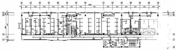 地上5层办公楼电气CAD施工图纸（三级负荷） - 2