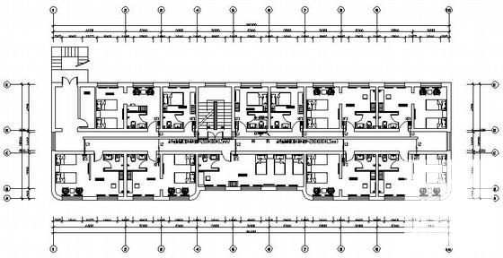 上4层酒店电气CAD施工图纸(二级负荷) - 2