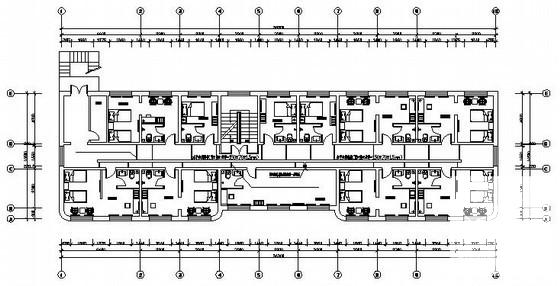 上4层酒店电气CAD施工图纸(二级负荷) - 3