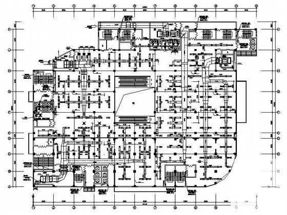 25层商业综合楼暖通空调CAD施工图纸 - 1