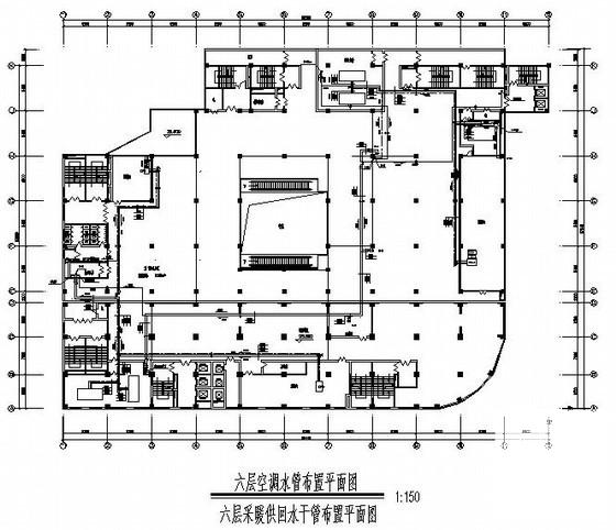 25层商业综合楼暖通空调CAD施工图纸 - 2