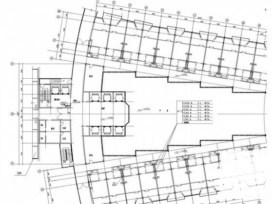 小型宾馆酒店采暖通风系统设计CAD施工图纸（卧式暗装风机盘管） - 1