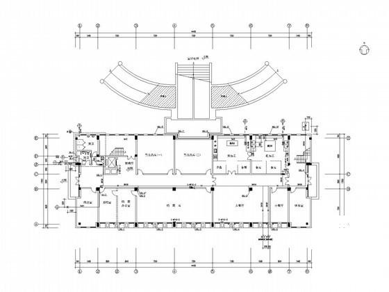 7层办公楼建筑给排水CAD施工图纸(消防水池及泵房) - 1