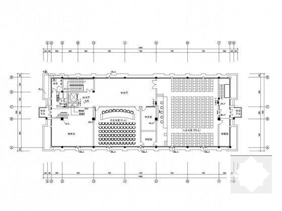 7层办公楼建筑给排水CAD施工图纸(消防水池及泵房) - 4