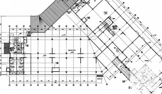 1868.75m211层办公楼建筑通风防排烟系统设计CAD施工图纸 - 1