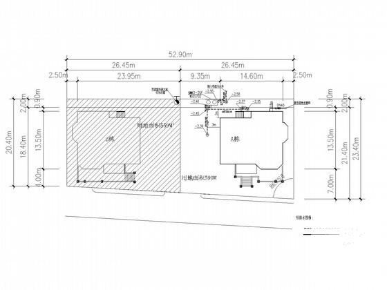 4层高级别墅给排水及消防系统CAD施工图纸（市政供水） - 1