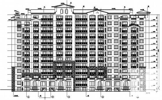 12层住宅楼给排水设计CAD施工图纸 - 1