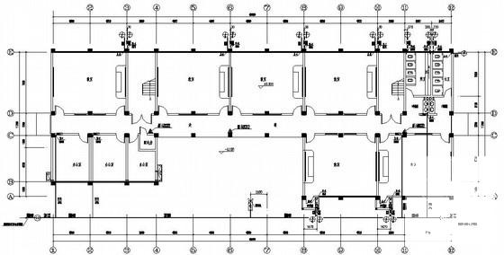 6层教学综合楼给排水设计CAD施工图纸 - 1
