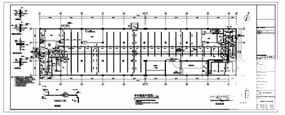 11层汽配物流中心暖通给排水设计CAD施工图纸(自动喷水灭火系统) - 1