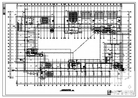 5层大学教学楼给排水CAD施工图纸(室内消火栓) - 1