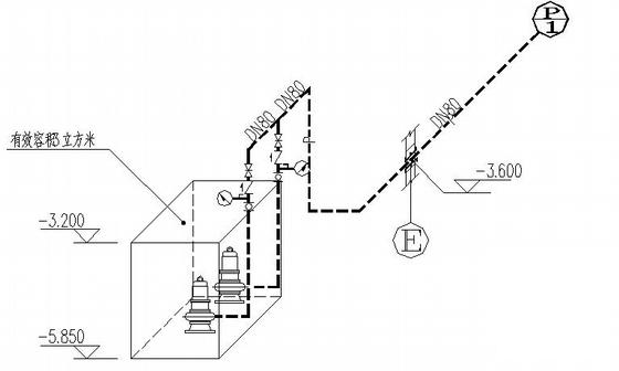 18层跃层住宅楼给排水设计CAD图纸(自动喷水灭火系统) - 2